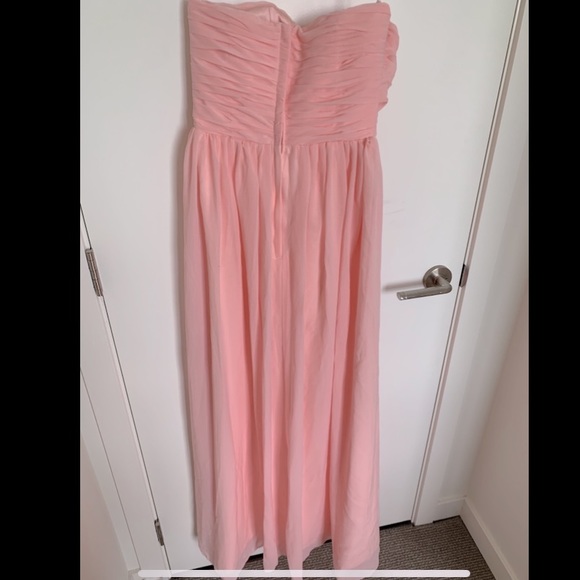 Blush Bridesmaid Dress - Picture 4 of 4